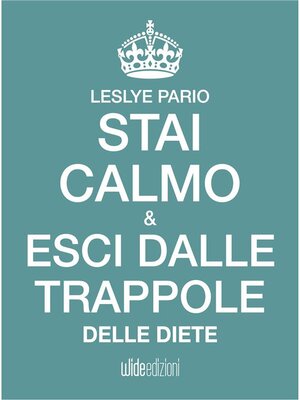 cover image of Stai calmo e esci dalle trappole delle diete